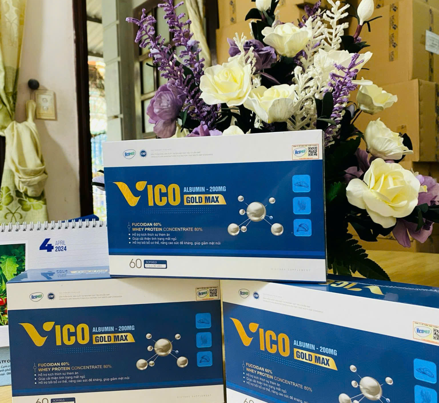 Bổ Gan Vico Gold Max