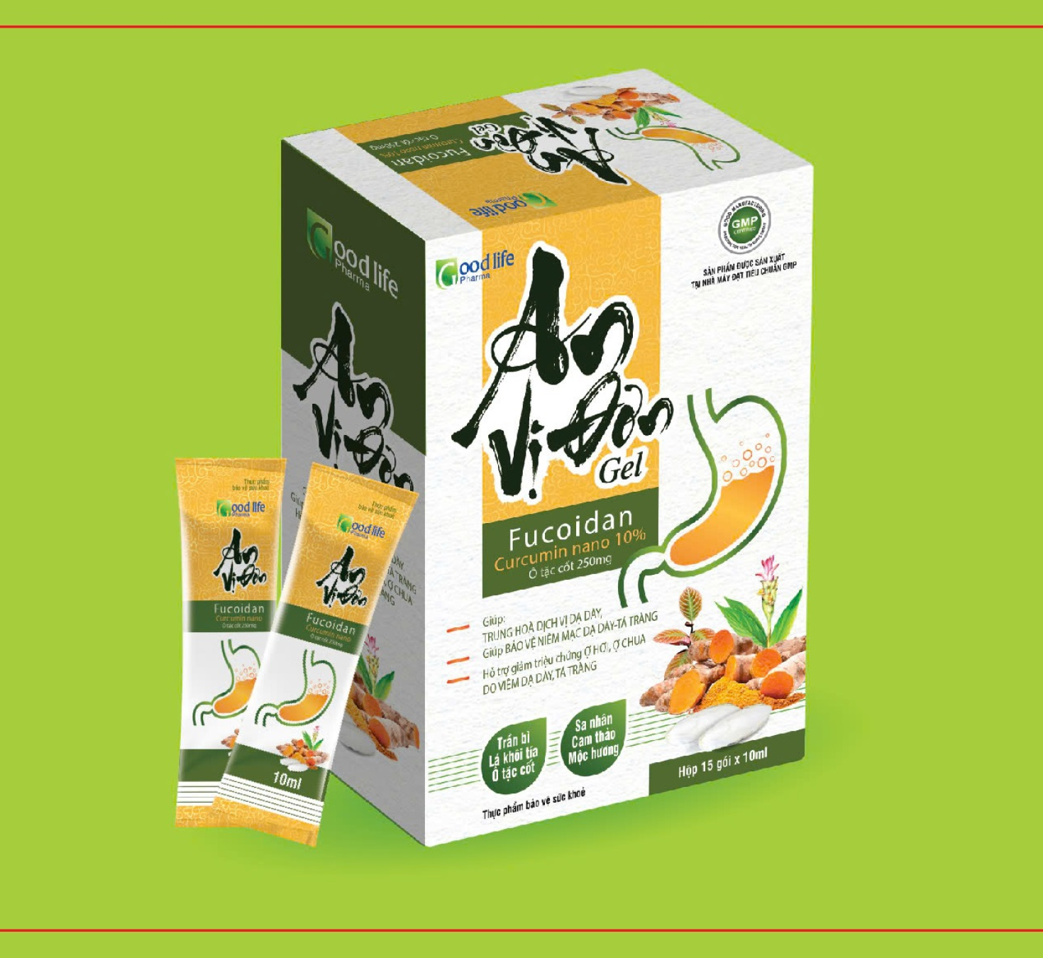 An vị đơn dạng gel hộp 15 gói