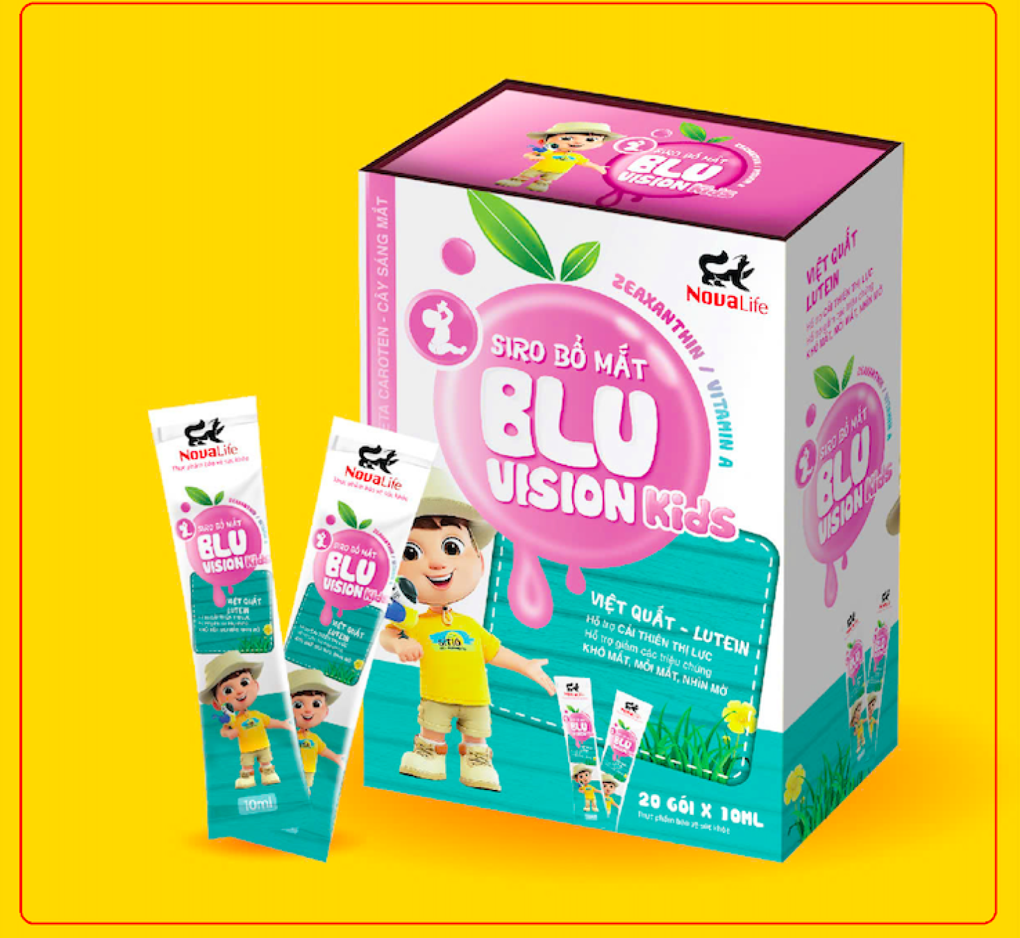 Siro Bổ Mắt Blu Visionkid