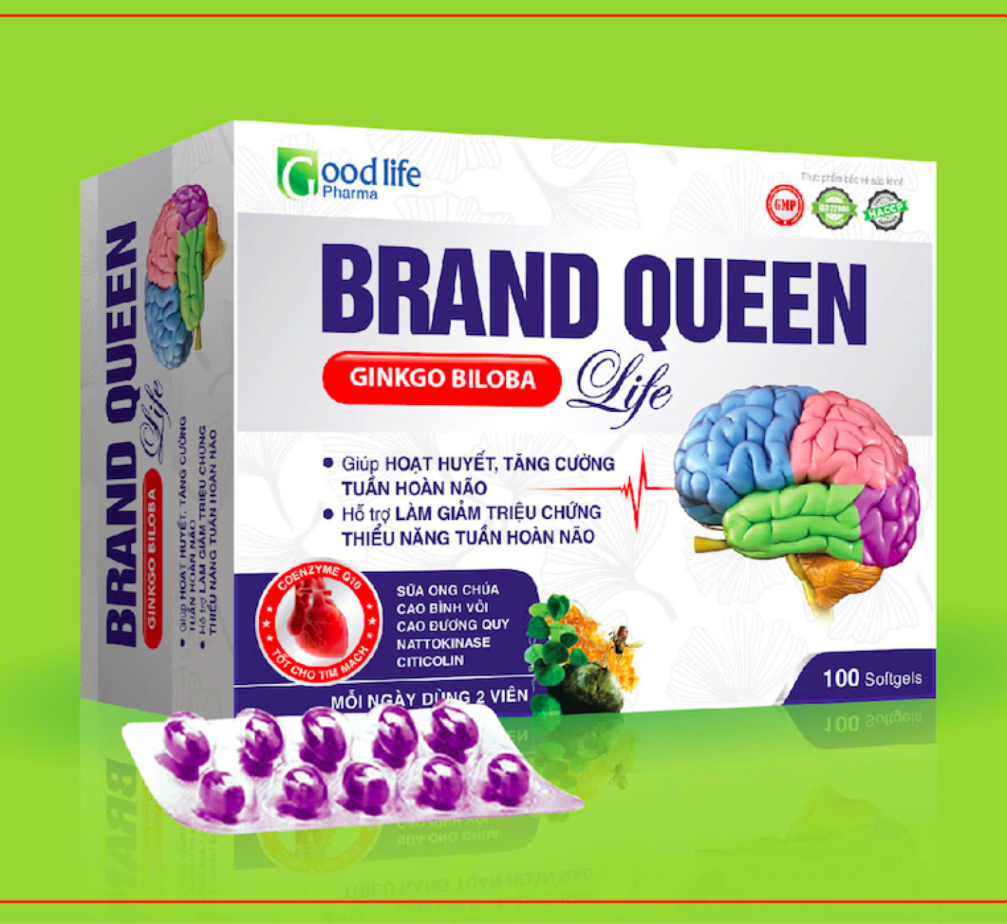 Bổ Não Brain Queen