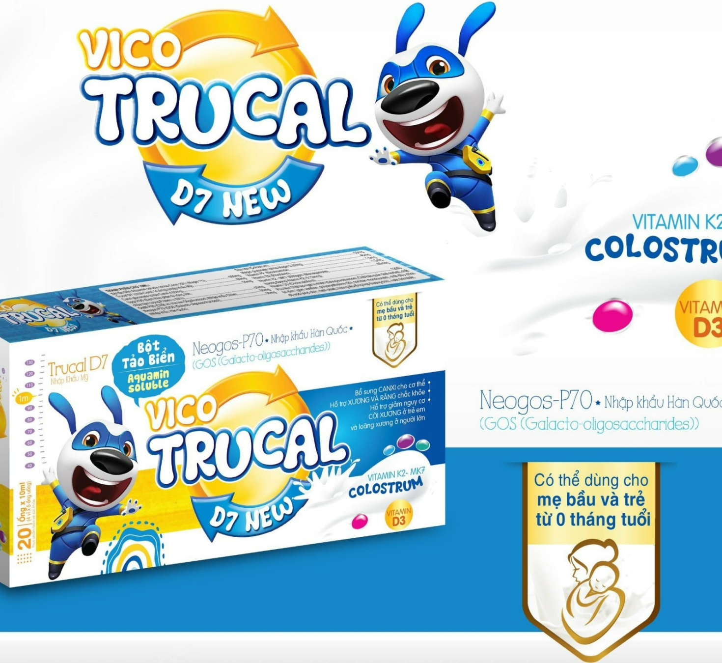 Vitamin Vico Trucal D7 new