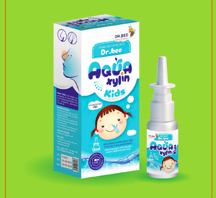 Dung dịch nhỏ mũi Dr Bee Aqua Xylin