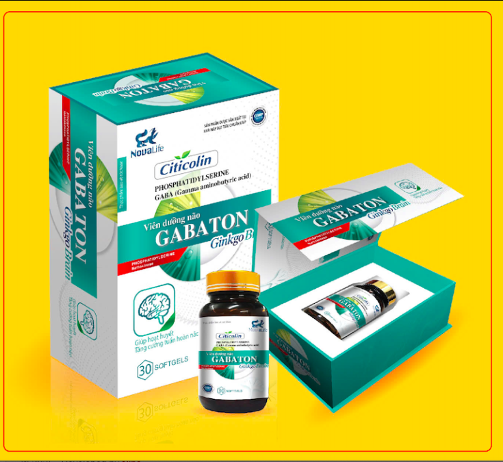 Viên dưỡng não Gabaton Ginko Brain