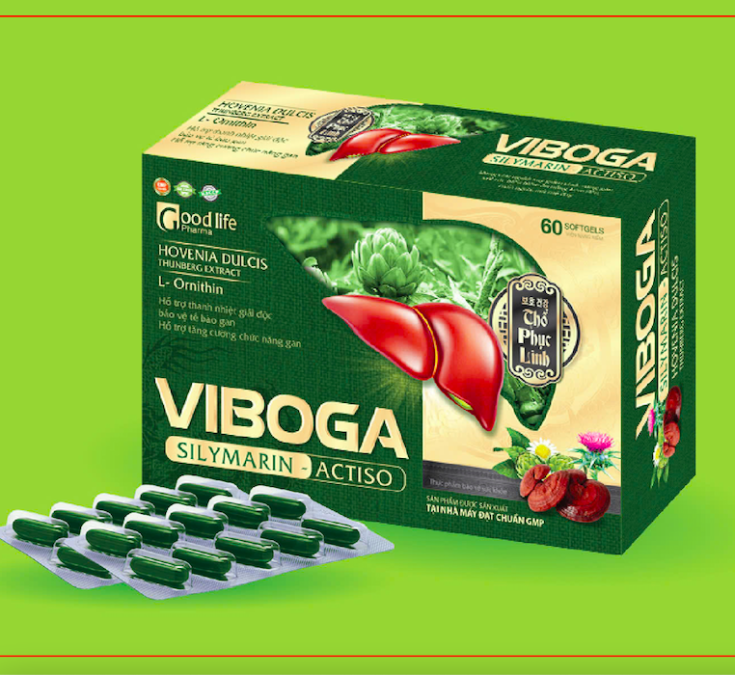 VIÊN BỔ GAN VIBOGA SILYMARIN ACTISO