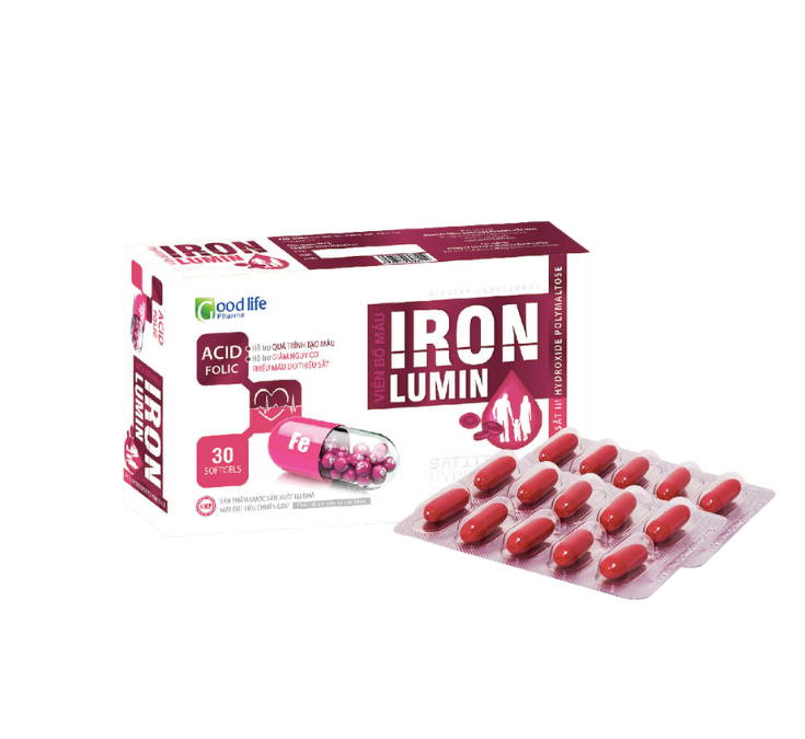 Viên bổ máu Iron Lumin