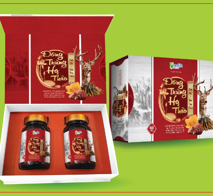 Đông Trùng Hạ Thảo Good Life với Linh chi và Sữa Ong Chúa