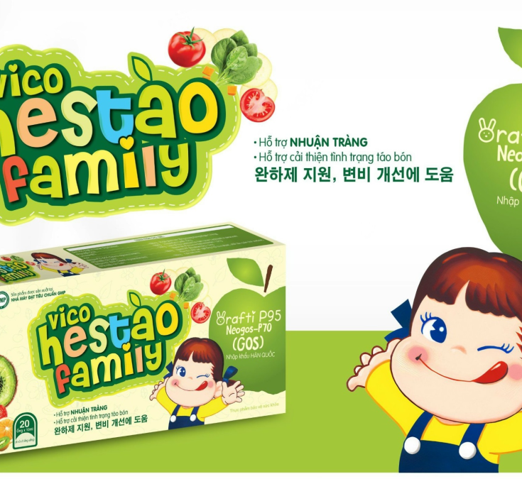 VICO HESTAO FAMILY - Nhuận tràng cho bé